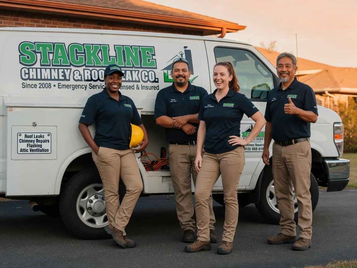 Chimney flashing repair company in Bennington, KS